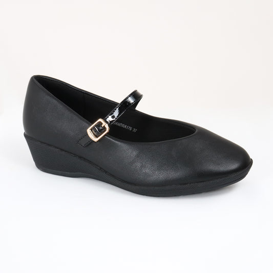 SANDRA176LA CASUAL FORMAL BAJO Negro