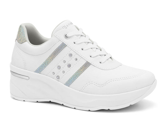 24-96102 CASUAL TENIS CMS 4 Plateado