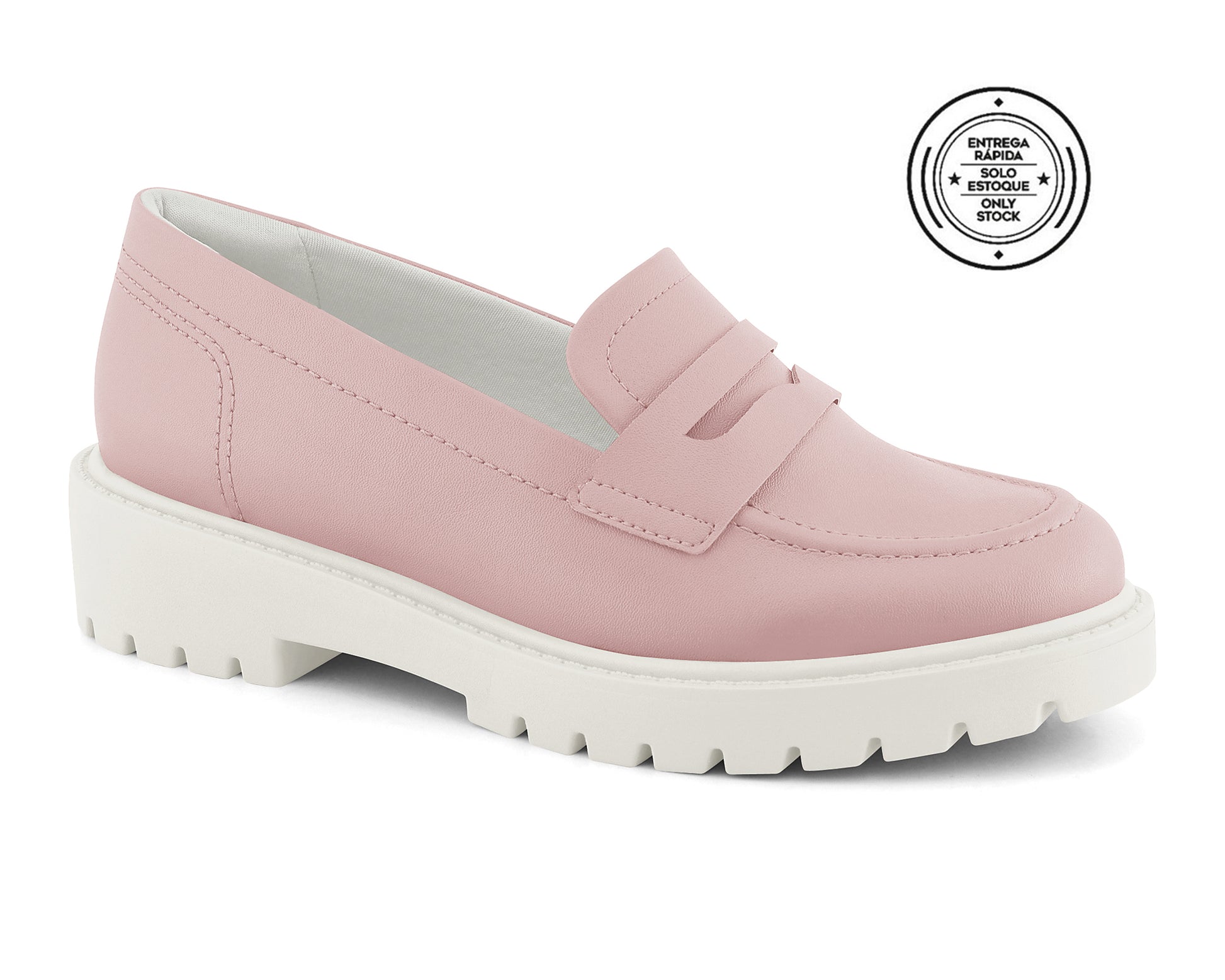 23-73301 CASUAL MOCASINES CMS 4 Rosado