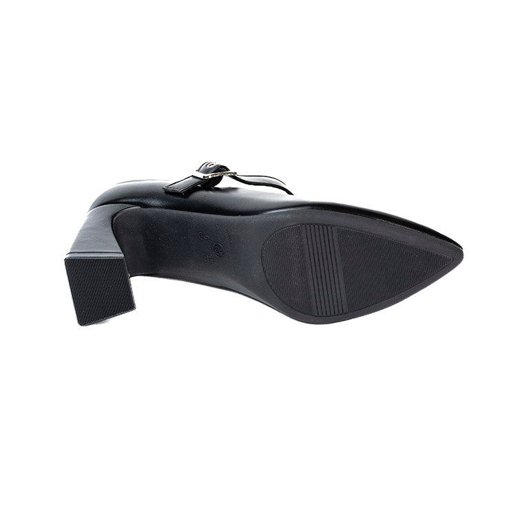 RIKELI99A CASUAL CASUALES TACÓN Negro