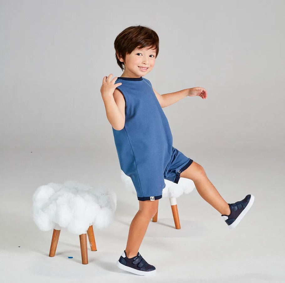 1202080 CASUAL TENIS FLAT Azul