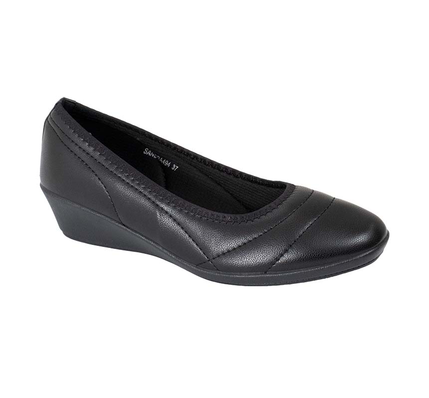 SANDRA494LA CASUAL FORMAL BAJO Negro