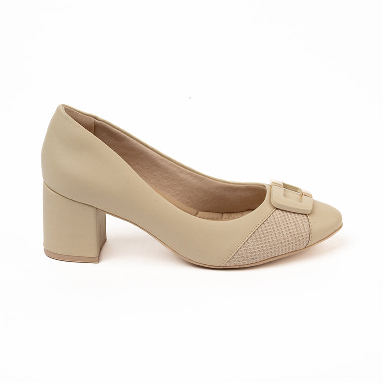 23-54403 CASUAL TACÓN CMS 6 Crema 40