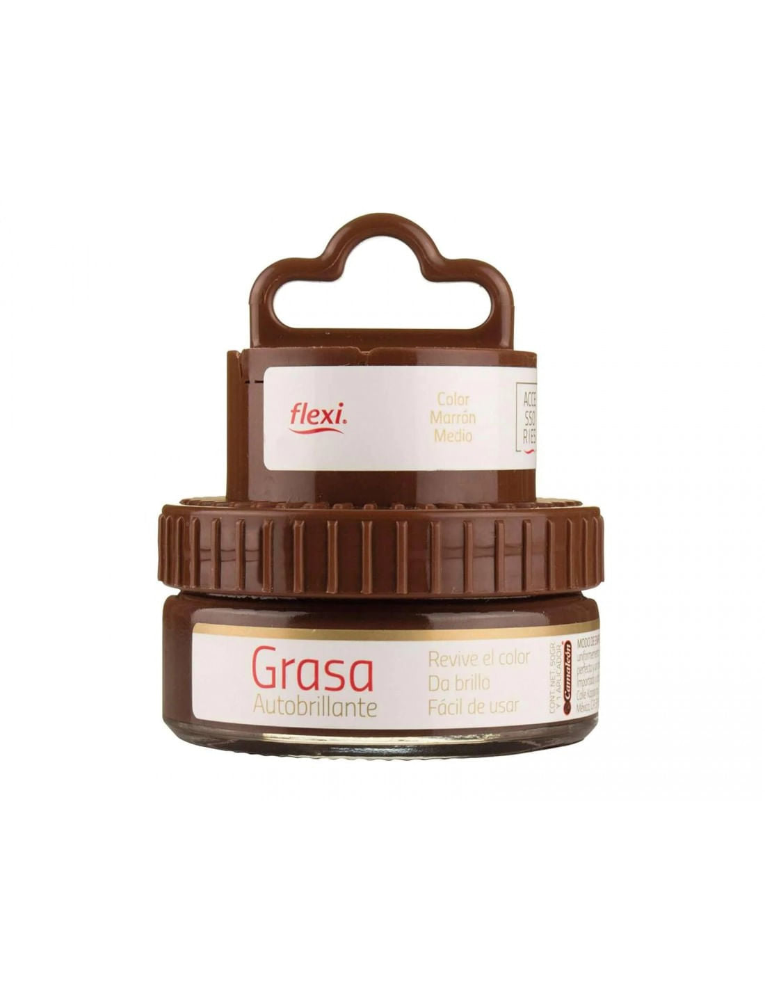 1415000038 LIMPIEZA DE CALZADO LIMPIEZA CREMA SÓLIDA Marron U