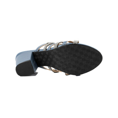 RK 233-20 SANDALIAS TACÓN CMS 7 Celeste