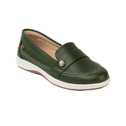 RIKELI116A CASUAL MOCASINES CMS 2 Verde