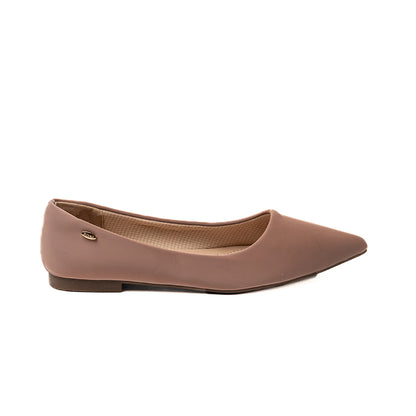 RIKELI54 CASUAL BALLERINA FLAT Natural