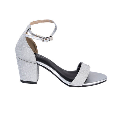 RK 233-23 SANDALIAS TACÓN CMS 7 Plateado
