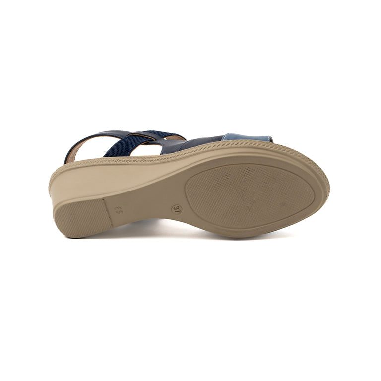 RK 342-01 SANDALIAS PLATAFORMA CMS 5 Azul