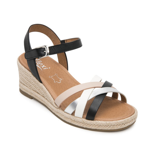 135402 SANDALIAS CUÑA MERIDA Negro