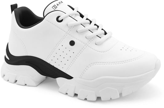 21-84204 CASUAL TENIS PLATAFORMA Blanco 41