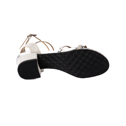 RK 274-45 SANDALIAS TACÓN CMS 5 Plateado