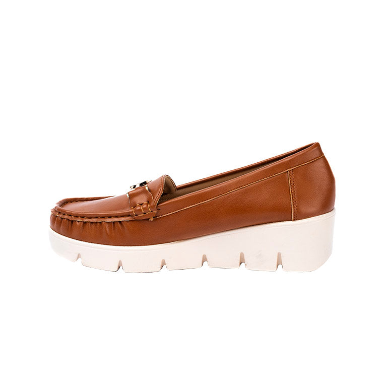 RIKELI89B CASUAL CASUALES PLATAFORMA Marron