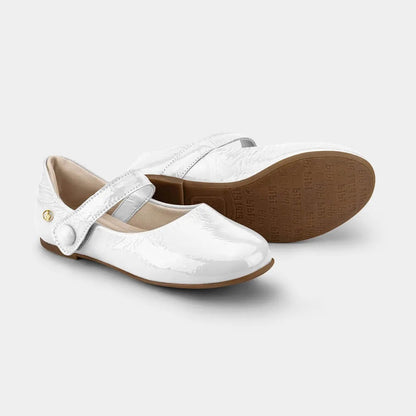 1153029 CASUAL BALLERINA FLAT Blanco