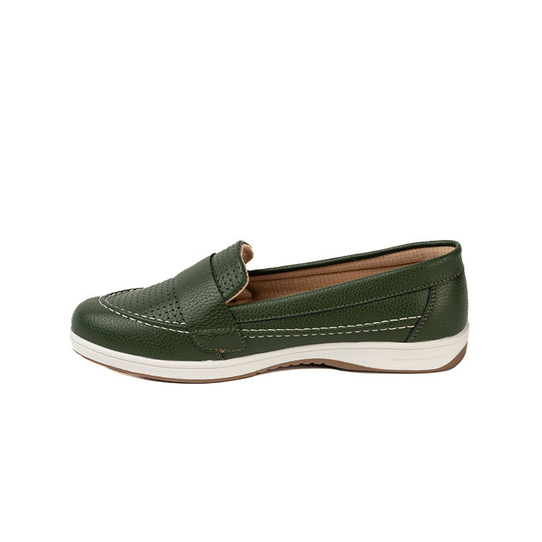 RIKELI116A CASUAL MOCASINES CMS 2 Verde