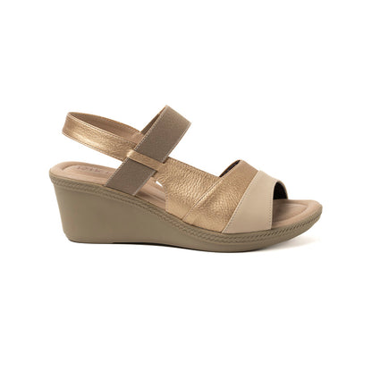 RK 342-01 SANDALIAS PLATAFORMA CMS 5 Dorado