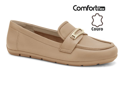 25-61331 CASUAL MOCASINES FLAT Avellana