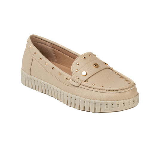 RIKELI110A CASUAL MOCASINES CMS 2 Beige