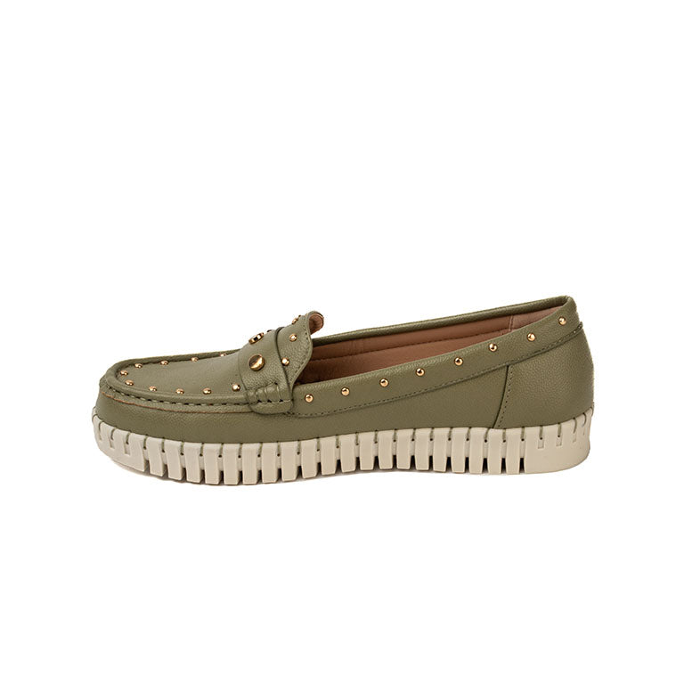 RIKELI110A CASUAL MOCASINES CMS 2 Verde