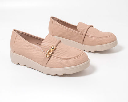 JESSICA101LA CASUAL MOCASINES SLIP-ON (DE METER) Beige