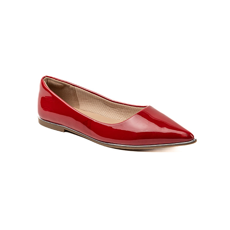 RIKELI35 CASUAL BALLERINA FLAT Rojo