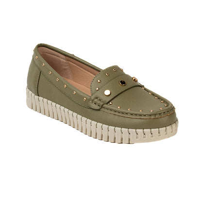 RIKELI110A CASUAL MOCASINES CMS 2 Verde