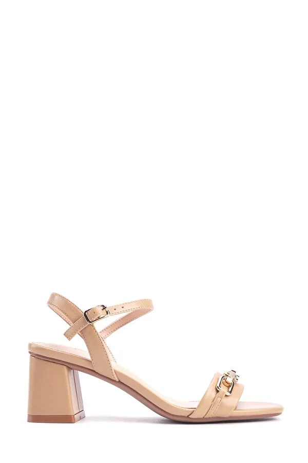A10148472112010 CASUAL SANDALIAS TACÓN Beige